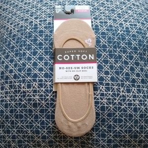 Pact No-Show Socks nude